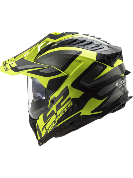 LS2 MX701 EXPLORER ALTER MATT BLACK H-V YELLOW 2 LS2 MX701 EXPLORER ALTER MATT BLACK H-V YELLOW 2