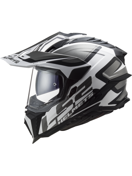 LS2 MX701 EXPLORER ALTER MATT BLACK WHITE-06 1 LS2 MX701 EXPLORER ALTER MATT BLACK WHITE-06 1