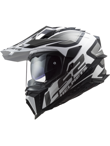 LS2 MX701 EXPLORER ALTER MATT BLACK WHITE-06 5 LS2 MX701 EXPLORER ALTER MATT BLACK WHITE-06 5