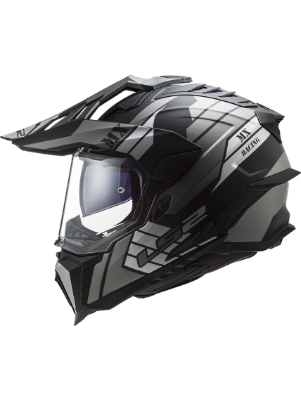 LS2 MX701 EXPLORER ATLANTIS MATT TITANIUM 1