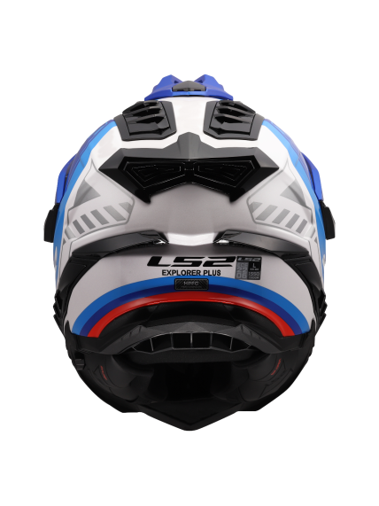 LS2 MX701 EXPLORER HEXA WHITE BLUE RED-06 5