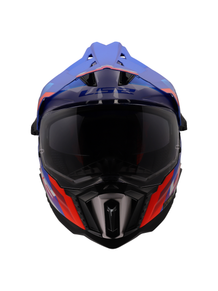 LS2 MX701 EXPLORER HEXA WHITE BLUE RED-06 8