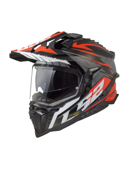 LS2 MX701 EXPLORER SPIRE BLACK TITANIUM RED-06