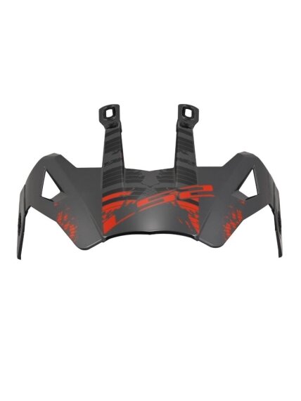 LS2 MX702 PEAK CRAZY MATT BLACK RED LS2 MX702 PEAK CRAZY MATT BLACK RED