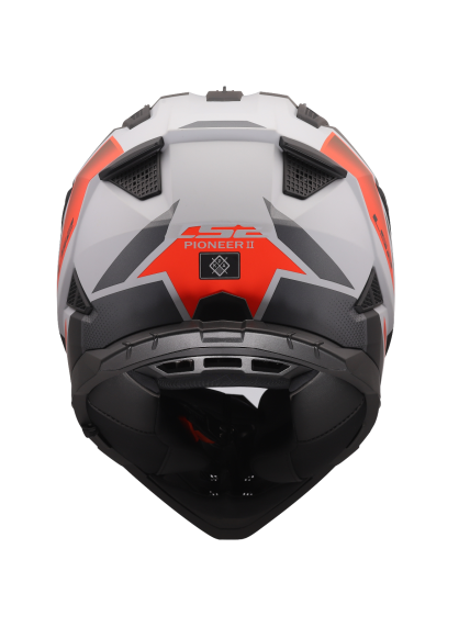 LS2 MX702 PIONEER II BLOCK GREY RED-06 8