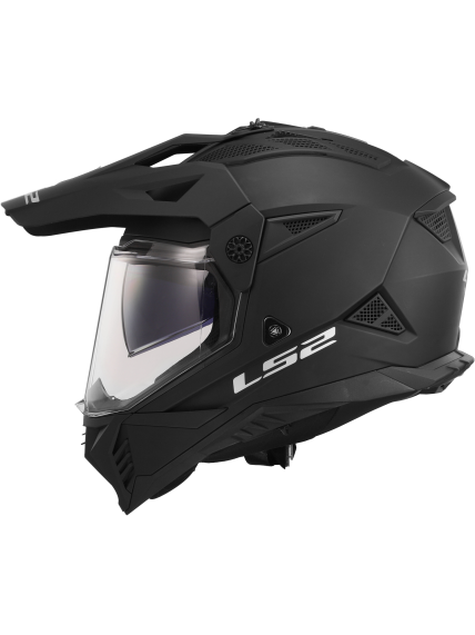LS2 MX702 PIONEER II MATT BLACK-06 1