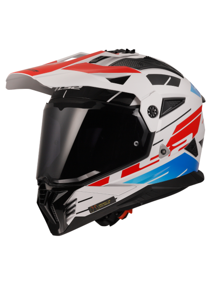 LS2 MX702 PIONEER II NAMIB WHITE BLUE RED-06 4 LS2 MX702 PIONEER II NAMIB WHITE BLUE RED-06 4
