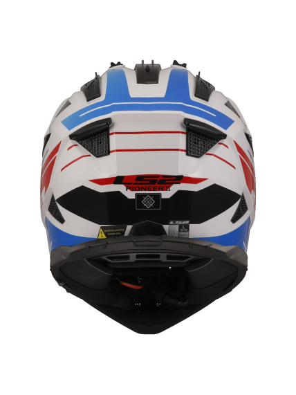 LS2 MX702 PIONEER II NAMIB WHITE BLUE RED-06 2
