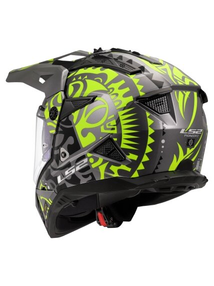 LS2 MX702 PIONEER II RANGI H-VIS YELLOW-06 2 LS2 MX702 PIONEER II RANGI H-VIS YELLOW-06 2