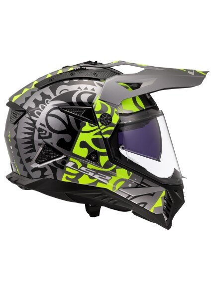 LS2 MX702 PIONEER II RANGI H-VIS YELLOW-06 5