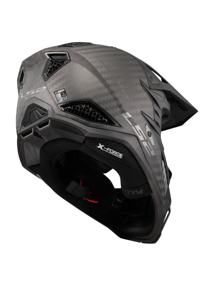 LS2 MX703 C X-FORCE MATT CARBON-06 3