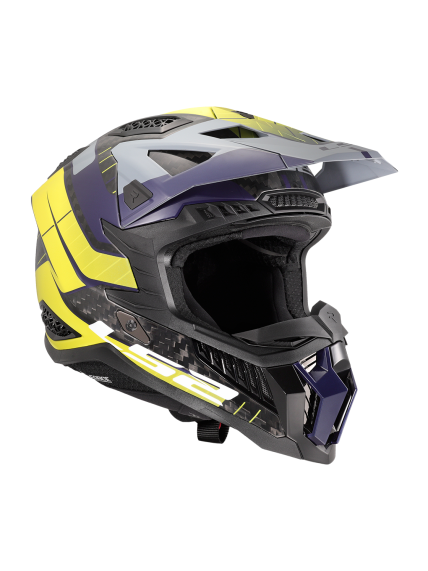 LS2 MX703 X-FORCE GALUO GREY H-VIS YELLOW-06 5