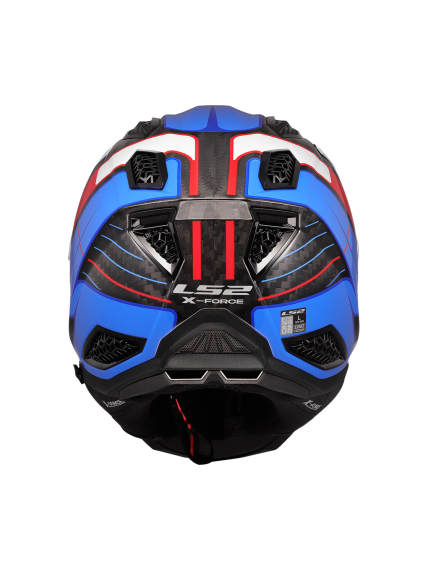 LS2 MX703 X-FORCE GALUO WHITE RED BLUE-06 3 LS2 MX703 X-FORCE GALUO WHITE RED BLUE-06 3