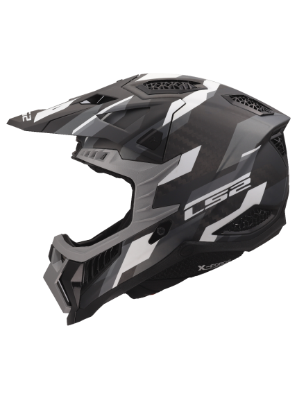 LS2 MX703 X-FORCE PHANTOM BLACK GREY-06 6
