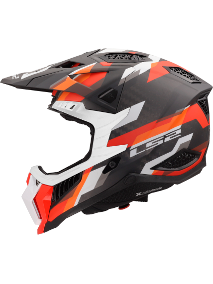 LS2 MX703 X-FORCE PHANTOM ORANGE RED-06 1