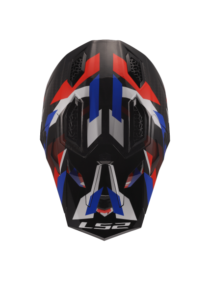 LS2 MX703 X-FORCE PHANTOM WHITE BLUE RED-06 3