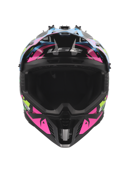 LS2 MX708 FAST II GROTESK BLUE PINK GREEN-06 5 LS2 MX708 FAST II GROTESK BLUE PINK GREEN-06 5