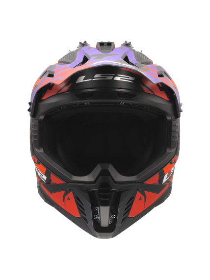 LS2 MX708 FAST II GROTESK PURPLE ORANGE-06 8