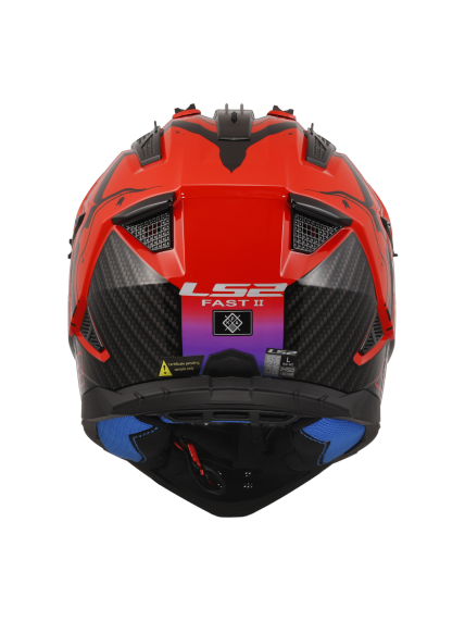 LS2 MX708 FAST II WASH RED-06 2 LS2 MX708 FAST II WASH RED-06 2