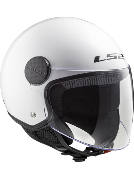 LS2 OF558 SPHERE II SOLID GLOSS WHITE-06 4