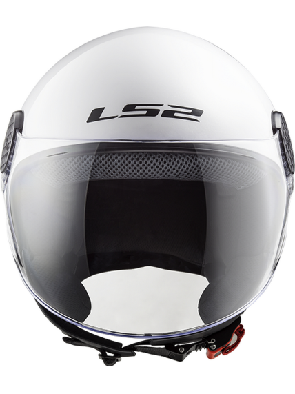 LS2 OF558 SPHERE II SOLID GLOSS WHITE-06 5