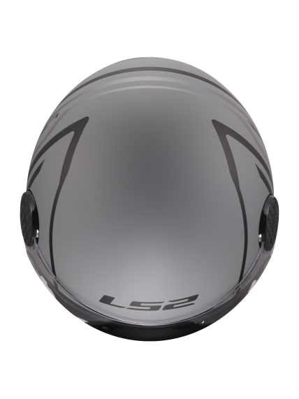LS2 OF558 SPHERE LUX II MINIM BLACK GREY-06 6 LS2 OF558 SPHERE LUX II MINIM BLACK GREY-06 6