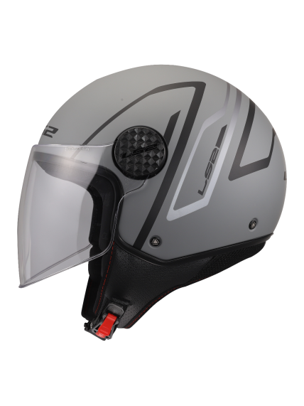 LS2 OF558 SPHERE LUX II MINIM BLACK GREY-06 LS2 OF558 SPHERE LUX II MINIM BLACK GREY-06