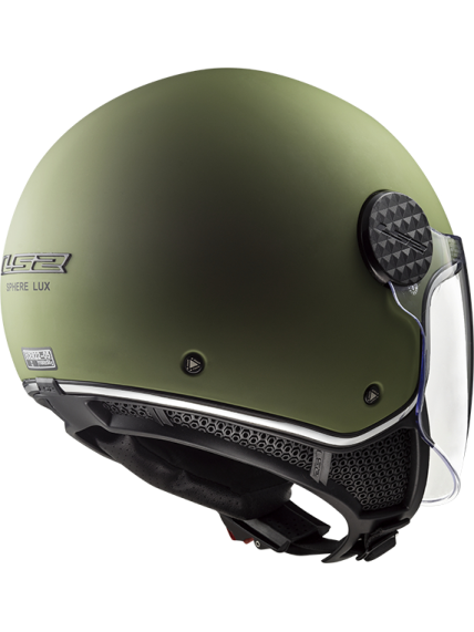 LS2 OF558 SPHERE LUX MATT MILITARY GREEN 1