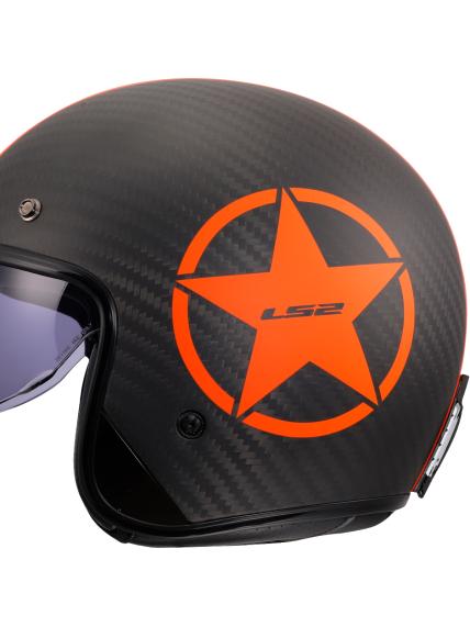 LS2 OF601 BOB II C STAR ORANGE-06 6 LS2 OF601 BOB II C STAR ORANGE-06 6