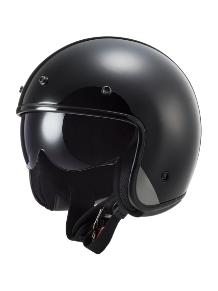 LS2 OF601 BOB SOLID MATT BLACK 1