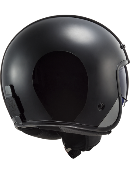 LS2 OF601 BOB SOLID MATT BLACK 5