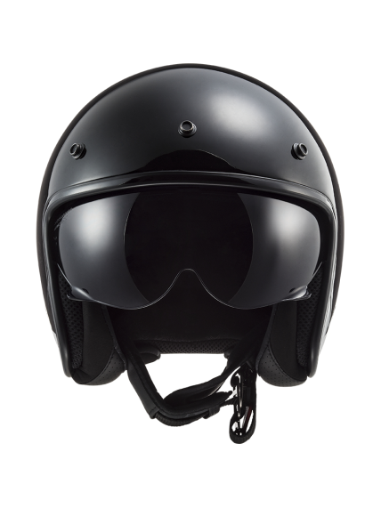 LS2 OF601 BOB SOLID MATT BLACK 6 LS2 OF601 BOB SOLID MATT BLACK 6