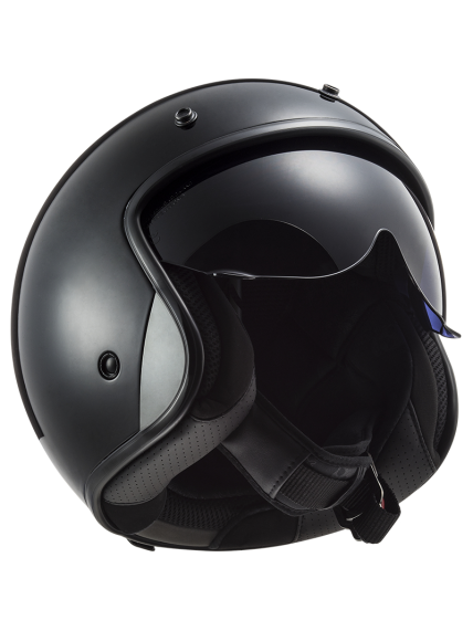 LS2 OF601 BOB SOLID MATT BLACK 8