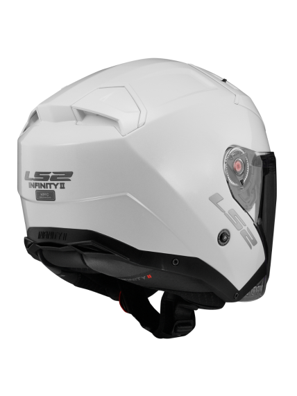 LS2 OF603 INFINITY II SOLID GLOSS WHITE-06 2 LS2 OF603 INFINITY II SOLID GLOSS WHITE-06 2