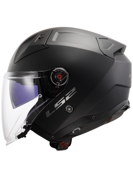 LS2 OF603 INFINITY II SOLID MATT BLACK-06 2