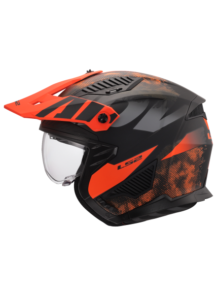 LS2 OF606 DRIFTER GAS GREY ORANGE-06 11