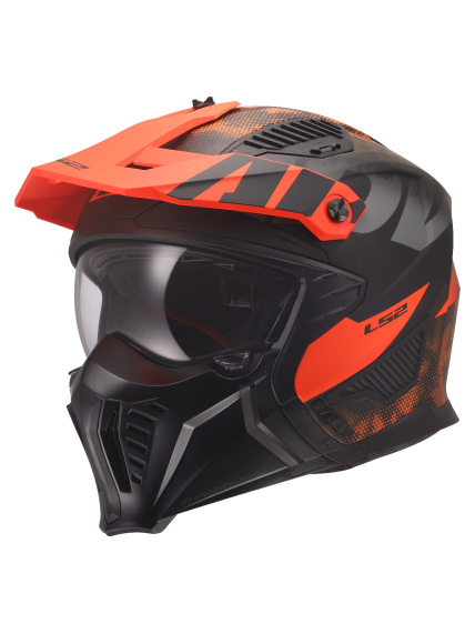 LS2 OF606 DRIFTER GAS GREY ORANGE-06