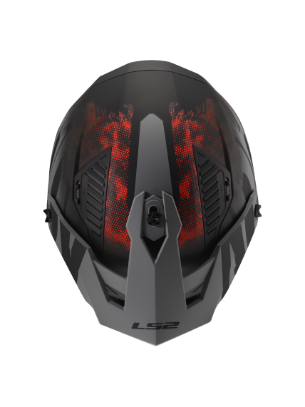 LS2 OF606 DRIFTER GAS GREY RED-06 3 LS2 OF606 DRIFTER GAS GREY RED-06 3