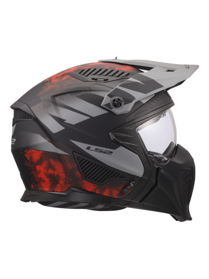 LS2 OF606 DRIFTER GAS GREY RED-06 7