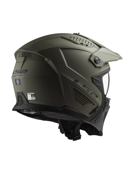 LS2 OF606 DRIFTER SOLID MATT SAND-06 2