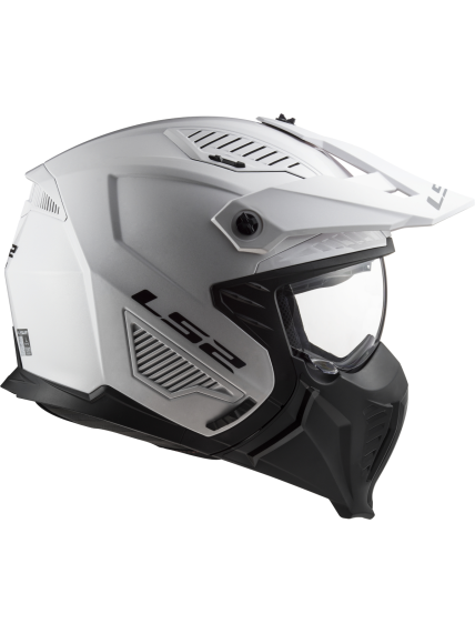 LS2 OF606 DRIFTER SOLID WHITE-06 4