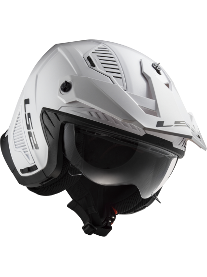 LS2 OF606 DRIFTER SOLID WHITE-06 5