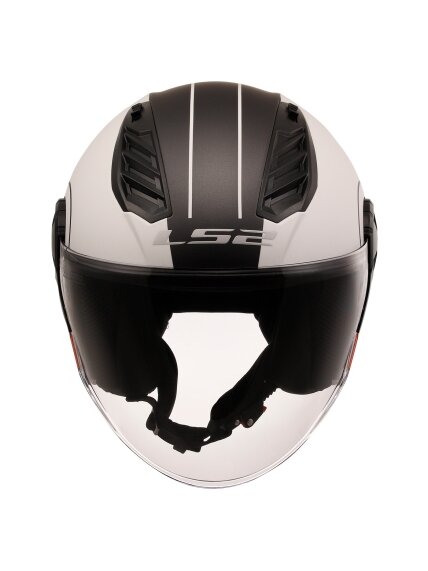 LS2 OF616 AIRFLOW II COVER MATT WHITE RED-06 4 LS2 OF616 AIRFLOW II COVER MATT WHITE RED-06 4