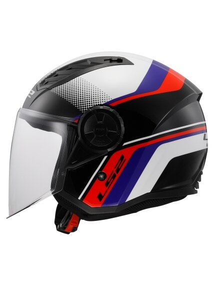 LS2 OF616 AIRFLOW II RUSH WHITE BLUE RED-06 1