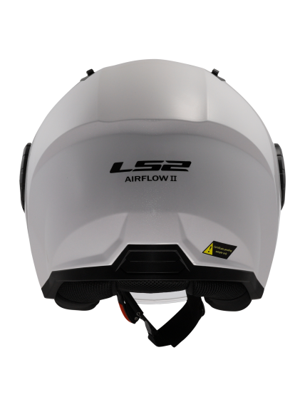 LS2 OF616 AIRFLOW II SOLID GLOSS WHITE-06 4 LS2 OF616 AIRFLOW II SOLID GLOSS WHITE-06 4