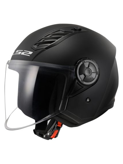 LS2 OF616 AIRFLOW II SOLID MATT BLACK-06 LS2 OF616 AIRFLOW II SOLID MATT BLACK-06