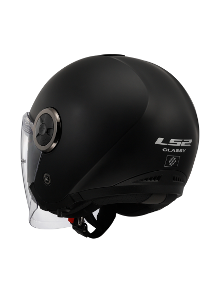 LS2 OF620 CLASSY SOLID MATT BLACK-06 2