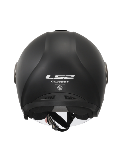 LS2 OF620 CLASSY SOLID MATT BLACK-06 3