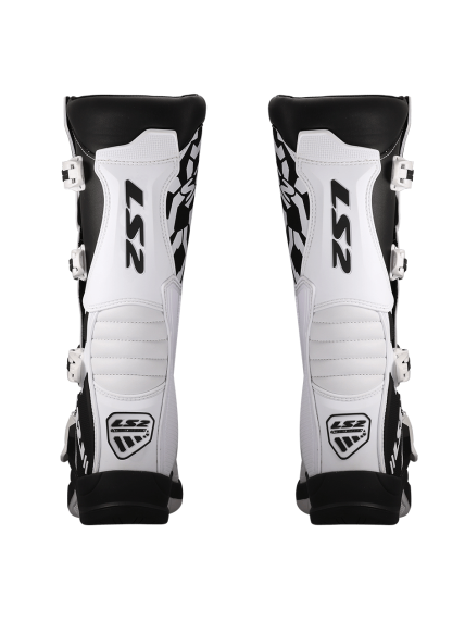 LS2 RAPTOR MAN BOOTS BLACK WHITE 3 LS2 RAPTOR MAN BOOTS BLACK WHITE 3