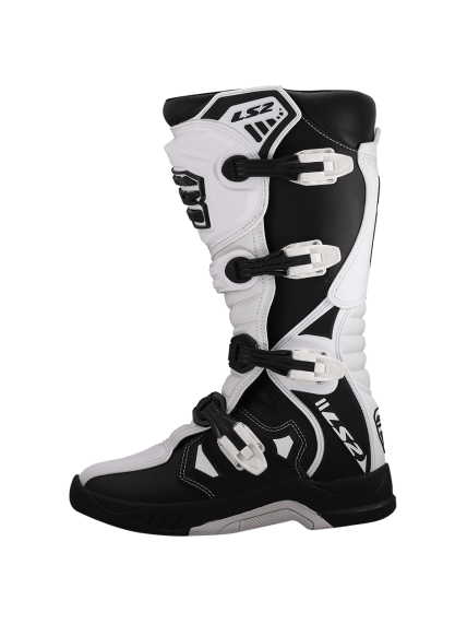 LS2 RAPTOR MAN BOOTS BLACK WHITE 5 LS2 RAPTOR MAN BOOTS BLACK WHITE 5